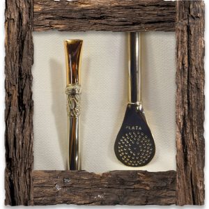 Bombilla Chupete de Oro
