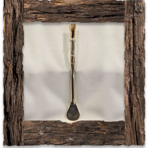 Bombilla de Oro Grabada