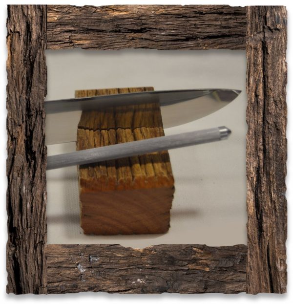 Cuchillo y Chaira con Simil Tatú