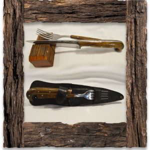 Juego de Cubiertos de Madera 6 Pulgadas